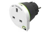 Kable - rózne - Q2Power United Kingdom to Europe - power connector adaptor - BS 1363 to CEE 7/4 - UK2EU