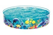 Zabawy w wodzie - Bestway Fill 'n fun pool Φ1.83m x H38cm 749L - 55030