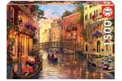 Puzzle - Educa Sunset in Venice (1500) - 80-17124