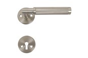Wsporniki i zawiasy  - Home>it knurled door handle Ø19 mm - 13253