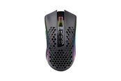 Myszka - REDRAGON M808 Storm Lightweight RGB Wireless Gaming Mouse - Myszka do gier - Optyczny - 7 - Czarny z RGB - M808-KS