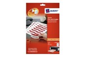 Papier, papier fotograficzny i etykiety - Avery Name Badges Printable inserts - name badge cards - 160 card(s) - 60 x 90 mm - 190 g/m² - L4728-20