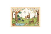 Puzzle - Goki Wooden Jigsaw Puzzle in the Forest 24 pcs. Drewniany - 57308