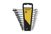 Narzedzia reczne - Stanley Ratchet Wrenches Set - 12 Pcs - STMT82847-0