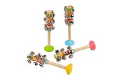 Zabawki drewniane - Bigjigs Wooden Bell Stick - 37075