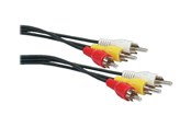 Kabel wyswietlacza - Schwaiger video / audio cable - composite video / audio - 1.5 m - CIK5015 533