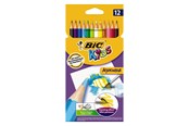 Przybory do pisania i rysowania - BIC Kids Aquacouleur 12 pcs. - 8575615