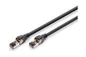 Kabel sieciowy - DIGITUS patch cable - 2 m - black - Czarny - 2m - DK-1843-020