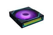 Wentylator obudowy - Lian Li UNI FAN SL INF Wireless Reverse Black - 120mm - Wentylator obudowy - 120mm - Czarny ze światłem RGB - 30 dBA - G99.12RSLIN1W1B.00
