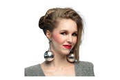 Przebranie karnawalowe - Boland - Disco Fever Earrings - 64429