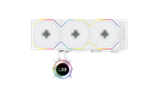 Chlodzenie CPU - Lian Li Hydroshift II LCD-C 360TL Wireless White - Chłodzenie wodne procesora - Max 28 dBA - G89.GHS2LCD36TW.00