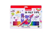 Przybory do pisania i rysowania - Bruynzeel Felt-Tip Pens Set 50 Colors - 60121250