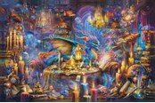 Puzzle - Ravensburger Dragon’s Library 3000p - 12001418