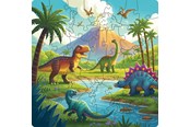 Puzzle - Ravensburger WOODEN Dinosaurus 44p - 12004084