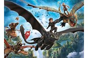 Puzzle - Ravensburger Dragons & Heroes 150p - 12004141