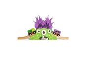 Zabawki drewniane - Bigjigs Wooden Monster Bridge - BJT611