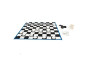 gry-planszowe-karciane-i-kosci - BS Toys Checkers XL Wood - Puzzle Game - GA242