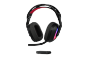 Sluchawki, zestaw sluchawkowy - Logitech G Astro A20 X Wireless gaming headset z bazą PlaySync Multi - Do PC / PlayStation / Xbox - Czarny - 939-002247
