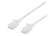 Kabel sieciowy - Deltaco patch cable - 3 m - white - Biały - 3m - UUTP-1058