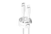 Kabel USB - empower by PanzerGlass Racing 60W USB-C to Lightning Cable | USB 2.0 | 1.2M | Silver White - EM41725