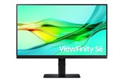 Monitor - 24" Samsung ViewFinity S6 S24D604 - 2560x1440 (QHD) - 100Hz - IPS - 90W USB-C - KVM switch - LS24D604UEUXXE