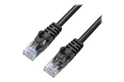 Kabel sieciowy - X-SHIELD network cable - 50 cm - black - Czarny - 0.5m - XS-CAT6-UUTP-BLK-50CM