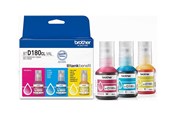 Tusz, toner i material eksploatacyjny - Brother BTD180CL Multipack - 3-pack - yellow cyan magenta - original - ink refill - BTD180CLVAL