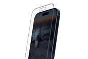 Telefon - szklo ochronne - PanzerGlass Stealth Screen Protector w. Black Frame iPhone 17 Pro | Ultra-Wide Fit w. FASTFIT IN-A-BOX - PG69356