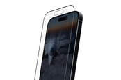 Telefon - szklo ochronne - PanzerGlass Stealth Screen Protector w. Black Frame iPhone 17 | iPhone 16 Pro | Ultra-Wide Fit w. FASTFIT IN-A-BOX - PG54911