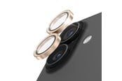 Telefon - szklo ochronne - PanzerGlass Hoops® Glitter Gold Camera Lens Protector iPhone 17 | iPhone 16 | 16 Plus - PG46936