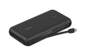 Powerbank - Belkin BoostCharge power bank - with integrated cable - 2 x USB-C USB - 30 Watt Powerbank - Czarny - 20000 mAh - BPB024HQBK