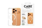 Telefon - Pokrowiec i etui - CARE by PanzerGlass Fashionable Case Samba Transparent w. White MagSafe iPhone 17 Pro - CR37687