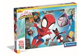 Puzzle - Clementoni Jigsaw Puzzle Maxi Spidey and His Amazing 104pcs. Podłoga - 23777
