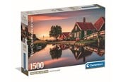 Puzzle - Clementoni Jigsaw Puzzle Zaanse Schans 1500 pcs. Podłoga - 31734