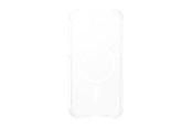 Telefon - Pokrowiec i etui - CARE by PanzerGlass Samba Case Transparent w. White Qi Compatible iPhone 17e | 16e - CRBFLCMG29845