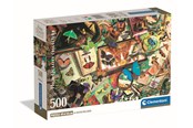 Puzzle - Clementoni Puzzle The Butterfly Collector 500 pcs. Podłoga - 35581