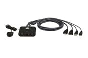 Przelacznik KVM - ATEN CS22HF 2-Port USB FHD HDMI Cable KVM Switch - CS22HF-AT