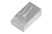 Kabel sieciowy - DIGITUS network connector - clear - Srebrny - AK-219603-100