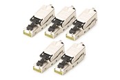 Kabel sieciowy - DIGITUS network connector - Srebrny - DN-93631-5
