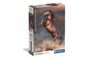 Puzzle - Clementoni 500 pcs CB HQC Wild Red Stallion Podłoga - 35595