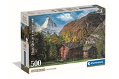 Puzzle - Clementoni Jigsaw Puzzle Charming Matterhorn 500 pcs. Podłoga - 35597