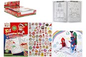 Kreatywne gry - Elves Behavin' Badley A4 Elf Colouring Book 48 pages with Sticker Sheet - 600502