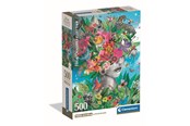 Puzzle - Clementoni Jigsaw Puzzle Head in the Jungle 500pcs. Podłoga - 35600