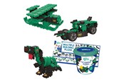 Klocki konstrukcyjne - Clics Building Blocks Dino World - CB189-04