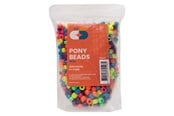 Kreatywne gry - Colorations - Pony Beads Neon 6x9 mm 1000pcs. - 43BL06