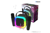 Muzyka - Party Funlight Duo Karaoke Party Speaker W/ 2 x Mics - 605609