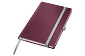Zeszyty, notesy i formularze - Leitz Notatnik Style, A5, w kratkę, z twardą okładką, Czerwony - 44861028
