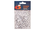 Kreatywne gry - Colorations - Round Number Beads 500pcs. - 43BL13