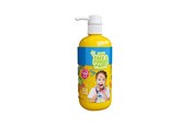 Kreatywne gry - Natural Face & Finger Paint Yellow 1000ml Bottle Dispenser - 109006