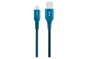 Kabel USB - GreyLime Braided USB-A to USB-C Cable Blue 3 m - C21AC3M01